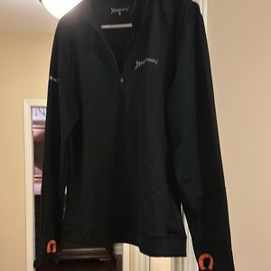 Orangetheory Black Jacket with Orange Accents